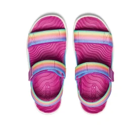 Sale Big Kids' Elle Backstrap | Rainbow/Festival Fuchsia Kids Sandals