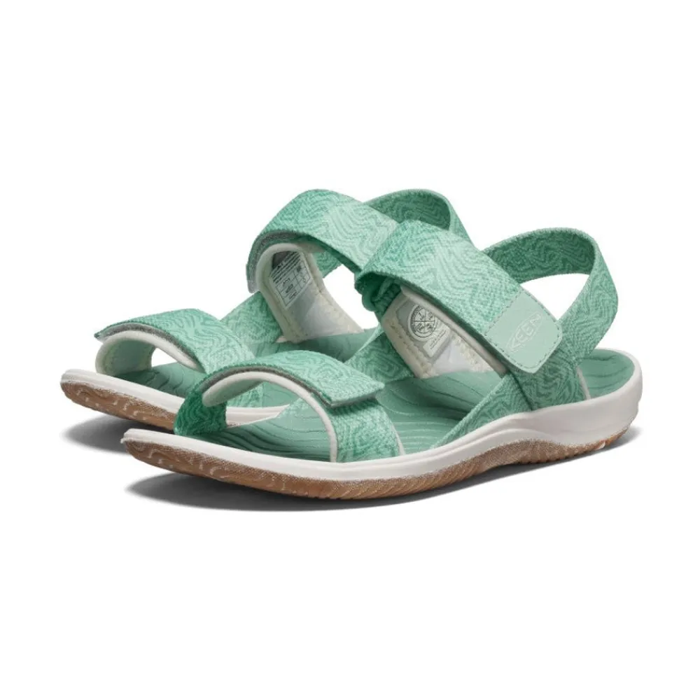 Clearance Big Kids' Elle Backstrap | Lichen/Star White Kids Sandals
