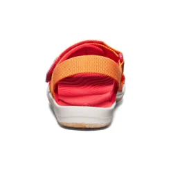 New Big Kids' Elle Backstrap | Tangerine/Cayenne Kids Sandals