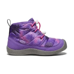 Fashion Big Kids' Howser Ii Waterproof Chukka | Tillandsia Purple/Multi Kids Boots