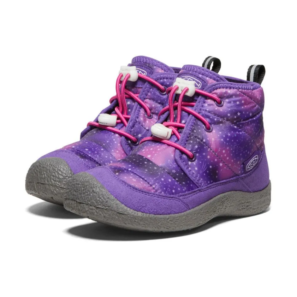 Fashion Big Kids' Howser Ii Waterproof Chukka | Tillandsia Purple/Multi Kids Boots