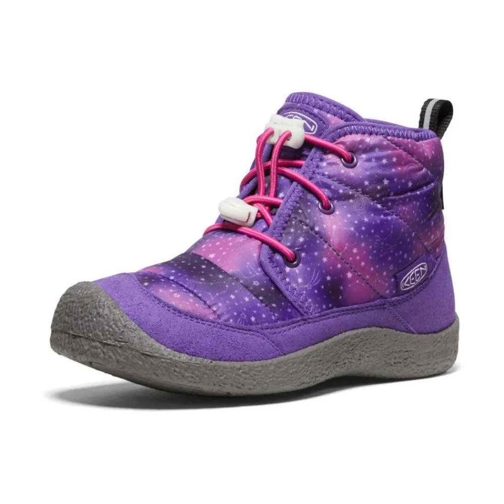 Fashion Big Kids' Howser Ii Waterproof Chukka | Tillandsia Purple/Multi Kids Boots