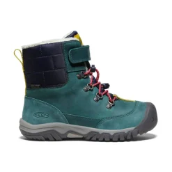 Best Big Kids' Kanibou Waterproof Winter Boot | Deep Lagoon/Jazzy Kids Boots