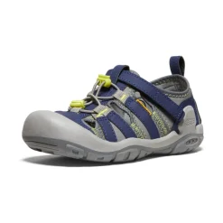 Hot Big Kids' Knotch Creek | Steel Grey/Blue Depths Kids Sandals
