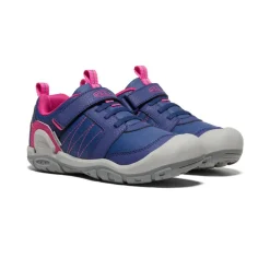 Best Big Kids' Knotch Peak Sneaker | Blue Depths/Pink Peacock Kids Shoes