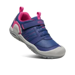 Best Big Kids' Knotch Peak Sneaker | Blue Depths/Pink Peacock Kids Shoes