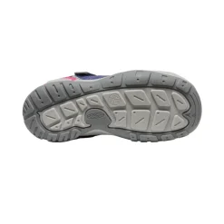 Best Big Kids' Knotch Peak Sneaker | Blue Depths/Pink Peacock Kids Shoes