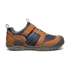 Hot Big Kids' Knotch Peak Sneaker | Maple/Sky Captain Kids Shoes