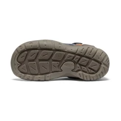 Hot Big Kids' Knotch Peak Sneaker | Maple/Sky Captain Kids Shoes