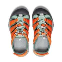 Online Big Kids' Newport Boundless Sandal | Granite Green/Scarlet Ibis Kids Sandals