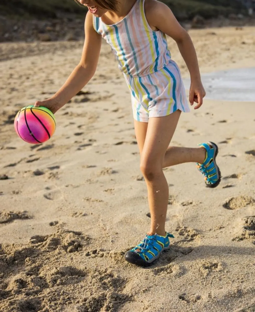 Discount Big Kids' Newport Boundless Sandal | Legion Blue/Willowherb Kids Sandals
