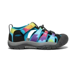 Best Big Kids' Newport H2 | Rainbow Tie Dye Kids Sandals