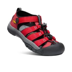 Fashion Big Kids' Newport H2 | Ribbon Red/Gargoyle Kids Sandals