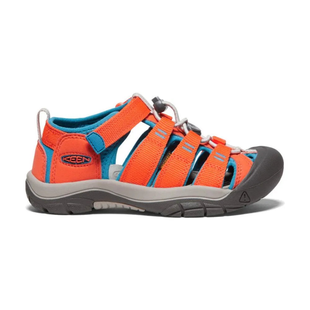 Clearance Big Kids' Newport H2 | Safety Orange/Fjord Blue Kids Sandals