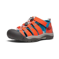 Clearance Big Kids' Newport H2 | Safety Orange/Fjord Blue Kids Sandals