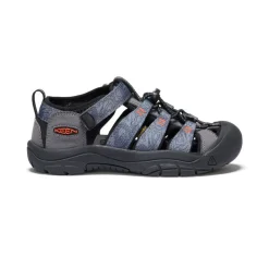 New Big Kids' Newport H2 | Steel Grey/Black Kids Sandals