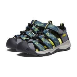 Fashion Big Kids' Newport Neo H2 | Sea Moss/Steel Grey Kids Sandals