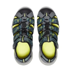 Fashion Big Kids' Newport Neo H2 | Sea Moss/Steel Grey Kids Sandals