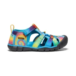 Fashion Big Kids' Seacamp Ii Cnx | Vivid Blue/Original Tie Dye Kids Sandals