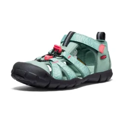 Best Big Kids' Seacamp Ii Cnx | Granite Green/Cayenne Kids Sandals