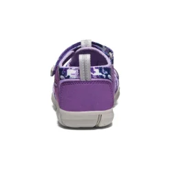 New Big Kids' Seacamp Ii Cnx | Camo/Tillandsia Purple Kids Sandals