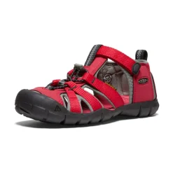 Outlet Big Kids' Seacamp Ii Cnx | Racing Red/Gargoyle Kids Sandals