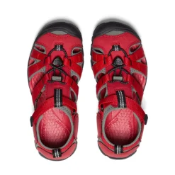 Outlet Big Kids' Seacamp Ii Cnx | Racing Red/Gargoyle Kids Sandals