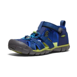 Hot Big Kids' Seacamp Ii Cnx | Blue Depths/Chartreuse Kids Sandals