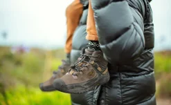 Hot Big Kids' Targhee Waterproof Boot | Dark Earth/Golden Brown Kids Boots