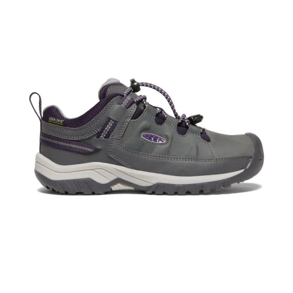 Hot Big Kids' Targhee Waterproof Shoe | Magnet/Tillandsia Purple Kids Shoes