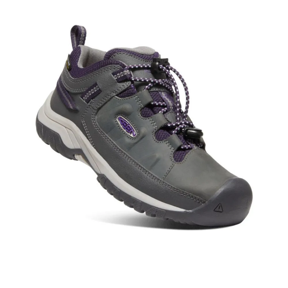Hot Big Kids' Targhee Waterproof Shoe | Magnet/Tillandsia Purple Kids Shoes
