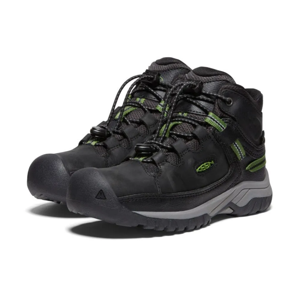 Online Big Kids' Targhee Waterproof Boot | Black/Campsite Kids Boots