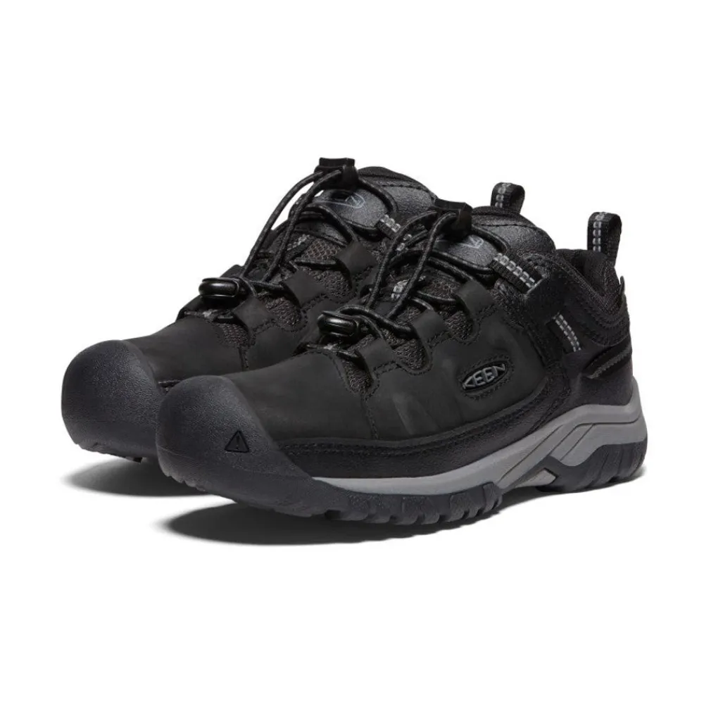 Sale Big Kids' Targhee Waterproof Shoe | Black/Steel Grey Kids Shoes