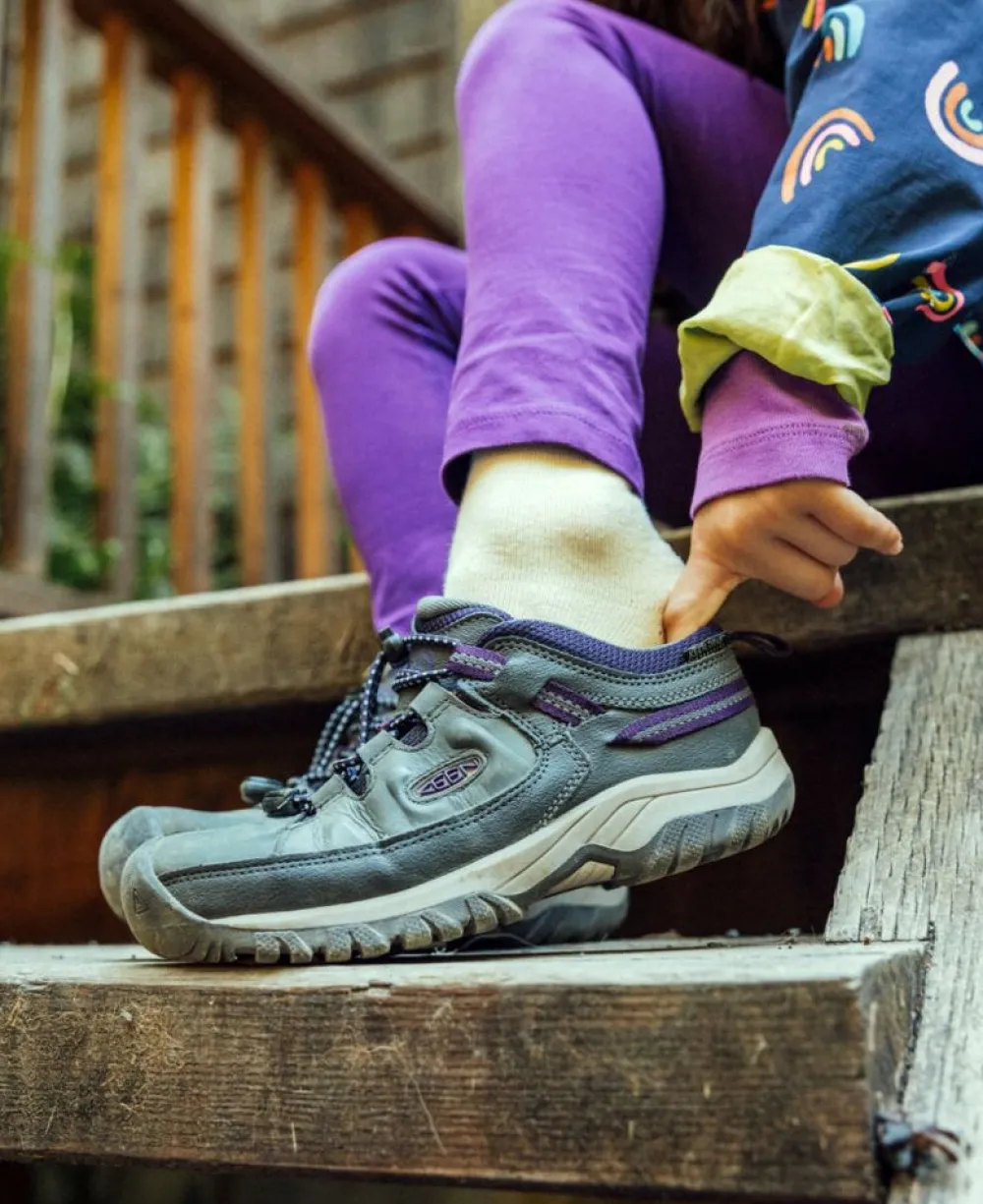 Sale Big Kids' Targhee Waterproof Shoe | Black/Steel Grey Kids Shoes