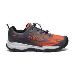 New Big Kids' Wanduro Speed Hiking Shoe | Magnet/Scarlet Ibis Kids Shoes