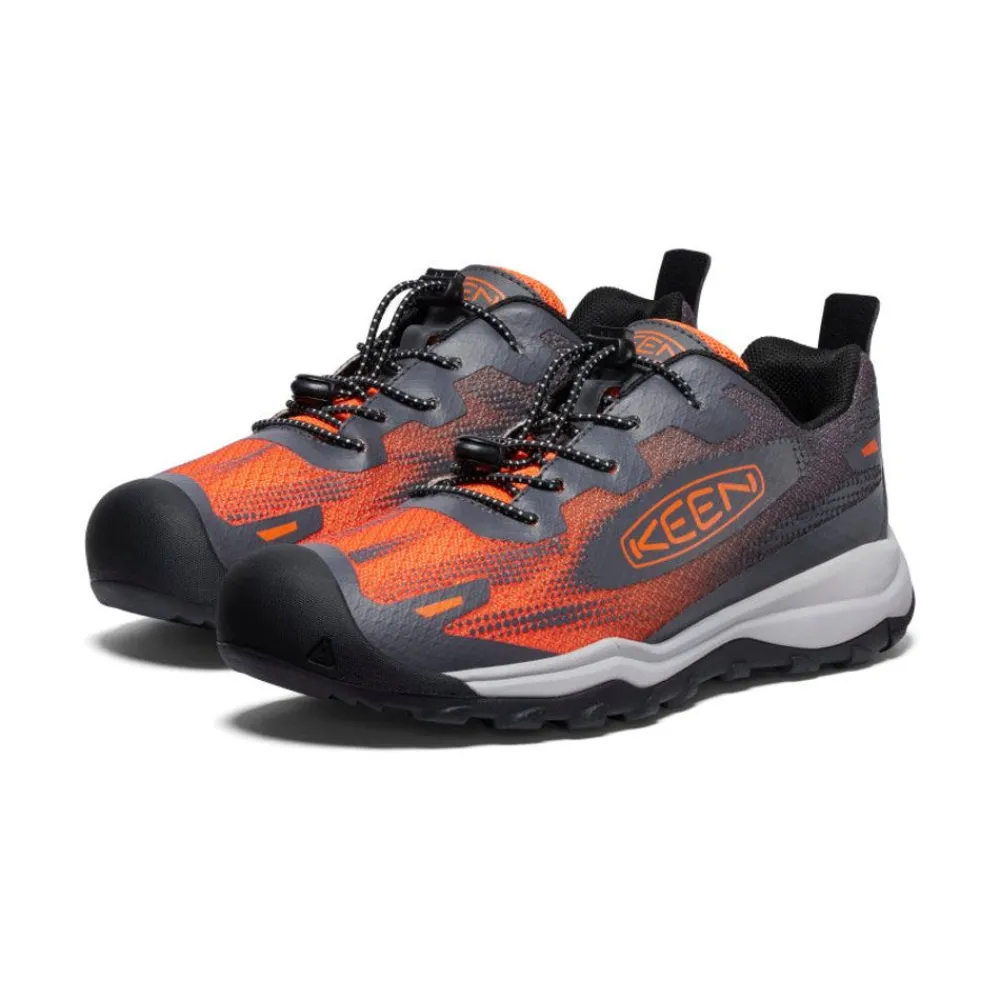New Big Kids' Wanduro Speed Hiking Shoe | Magnet/Scarlet Ibis Kids Shoes