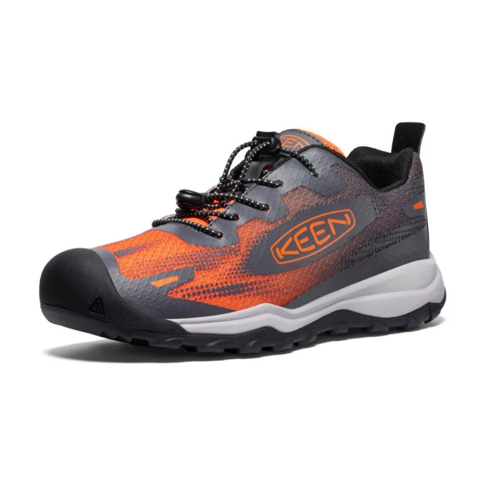 New Big Kids' Wanduro Speed Hiking Shoe | Magnet/Scarlet Ibis Kids Shoes