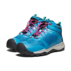 Best Big Kids' Wanduro Waterproof Boot | Fjord Blue/Fuchsia Purple Kids Boots