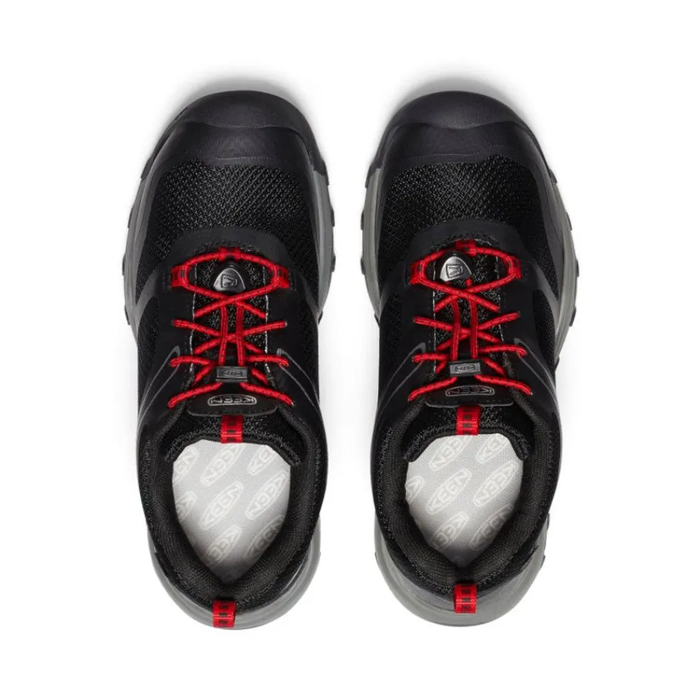 Fashion Big Kids' Wanduro Waterproof Shoe | Black/Ribbon Red Kids Shoes