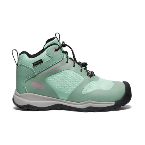 Clearance Big Kids' Wanduro Waterproof Boot | Granite Green/Ibis Rose Kids Boots