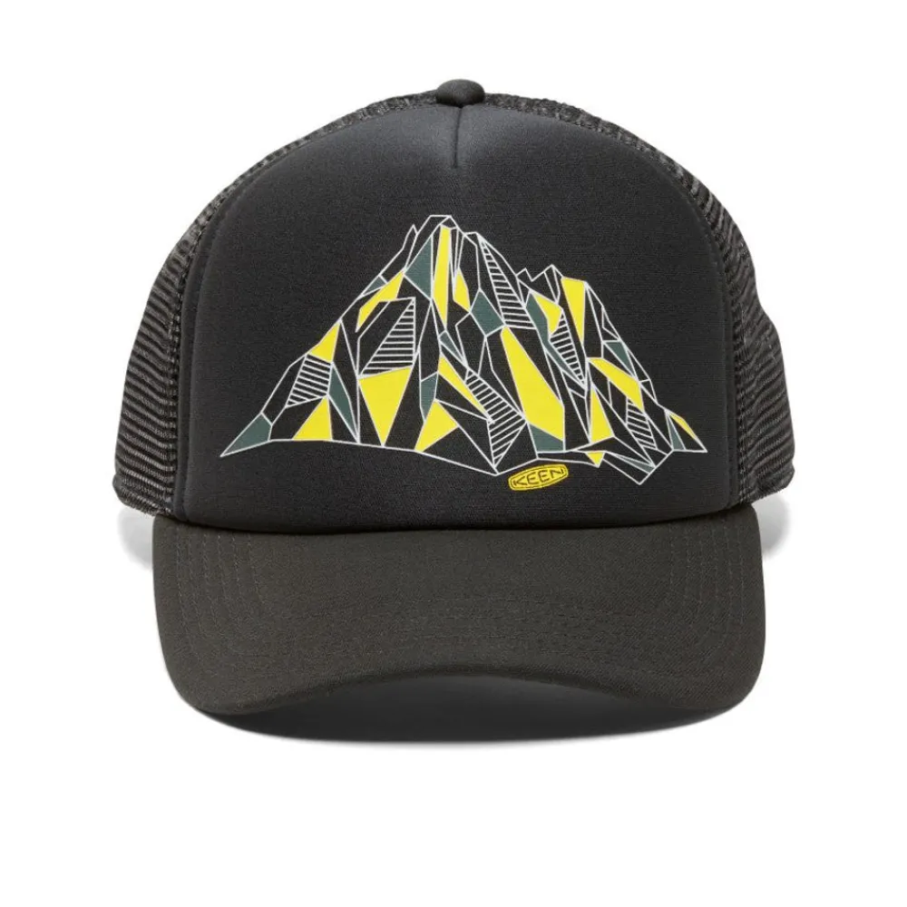 New Faceted Mtn Hat | Black Women Accessories