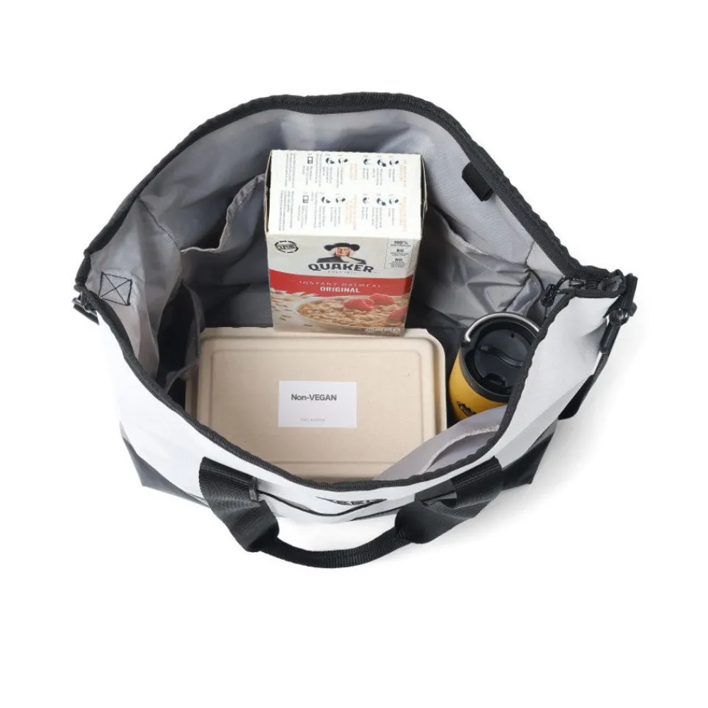 Clearance Harvest Adventure Tote | White/Black Women Accessories