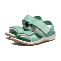 Discount Little Kids' Elle Backstrap | Lichen/Star White Kids Sandals