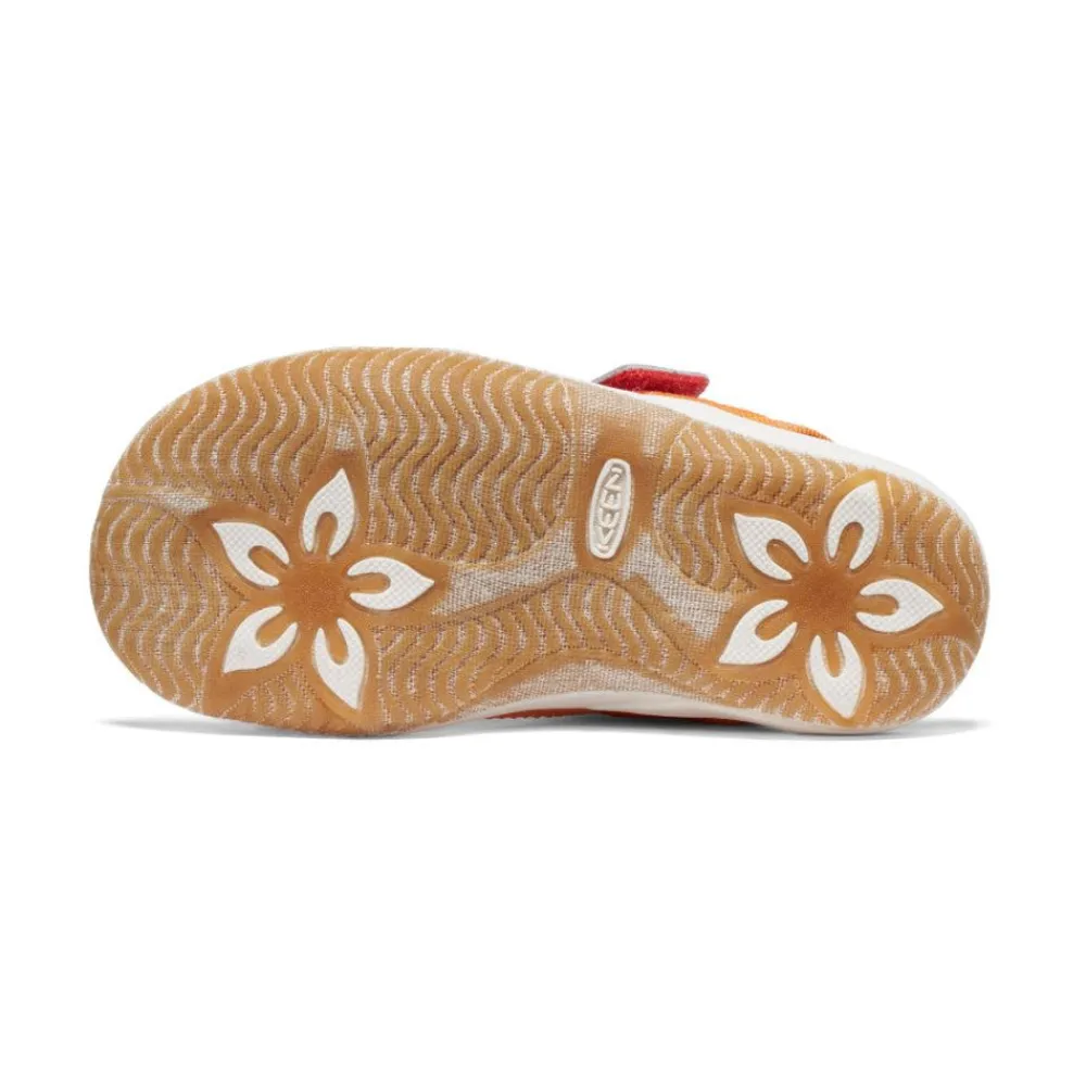 New Little Kids' Elle Backstrap | Tangerine/Cayenne Kids Sandals