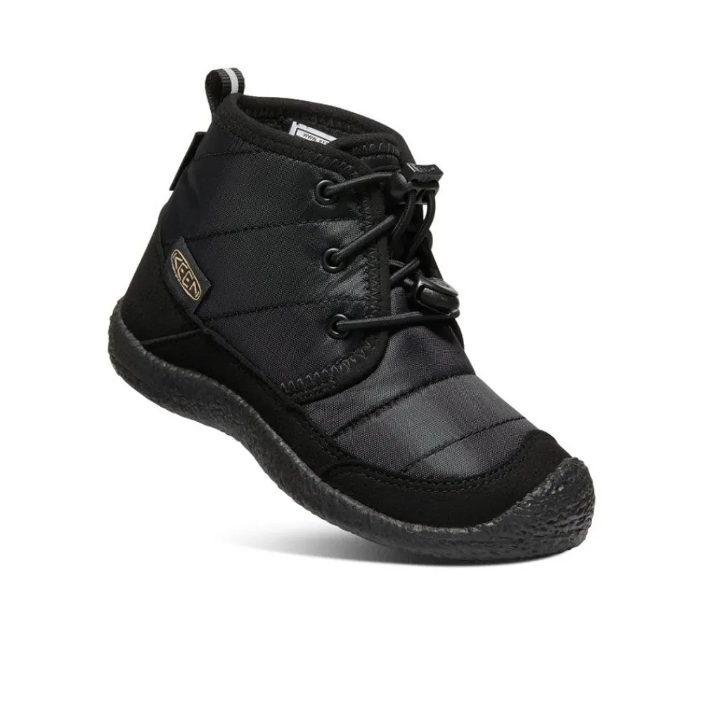 Best Little Kids' Howser Ii Waterproof Chukka | Black/Black Kids Boots