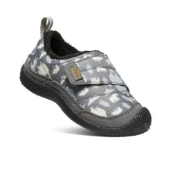 Sale Little Kids' Howser Wrap | Steel Grey/Star White Kids Slip-Ons