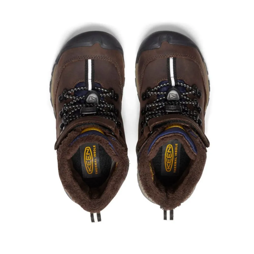 Hot Little Kids' Kanibou Waterproof Winter Boot | Java/Naval Academy Kids Boots