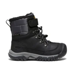 Hot Little Kids' Kanibou Waterproof Winter Boot | Black/Magnet Kids Boots