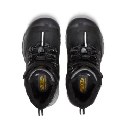 Hot Little Kids' Kanibou Waterproof Winter Boot | Black/Magnet Kids Boots