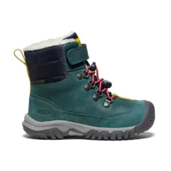 Fashion Little Kids' Kanibou Waterproof Winter Boot | Deep Lagoon/Jazzy Kids Boots